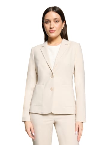 Betty Barclay Blazer-Jacke langarm in Grau Beige