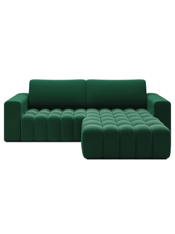 MF Design Bonita Recamiere Rechts in Smaragd -  (L) 175 x (B) 250 x (H) 92 cm