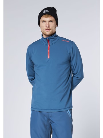 Chiemsee Fleecepullover in Blau