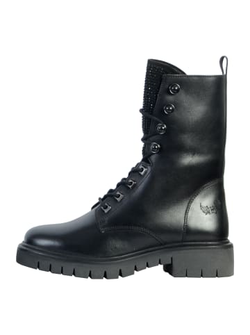 Kaporal Zeliza-Lederstiefel Schwarz