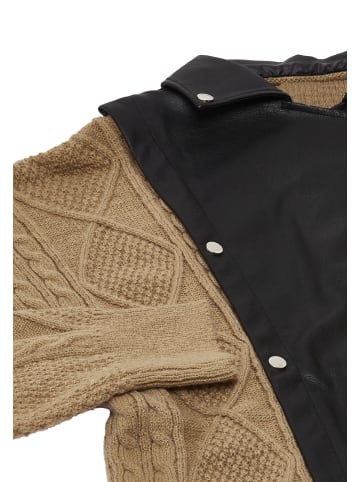 NAEMI Damen Strickjacke in Taupe