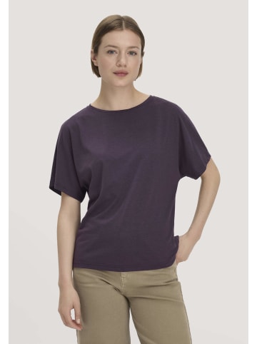 Hessnatur Hessnatur T-Shirt Oversize aus TENCEL™ Lyocell und Bio-Baumwolle in dunkle traube