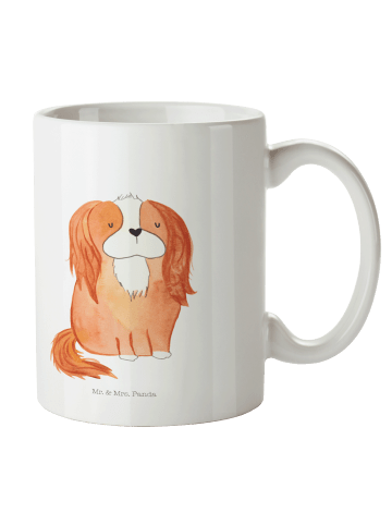 Mr. & Mrs. Panda Tasse Hund Cavalier King Charles Spaniel ohne S... in Weiß