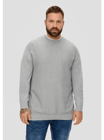 s.Oliver Strickpullover langarm in Grau