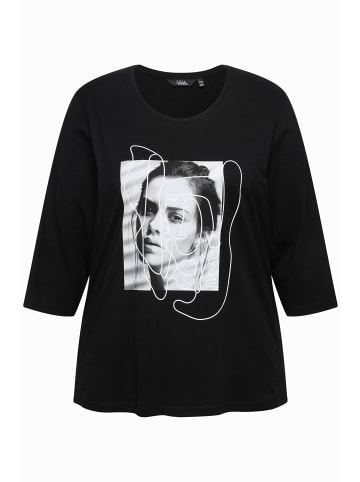 Ulla Popken Shirt in schwarz