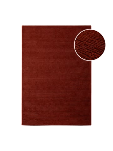 Wecon Home Wollteppich Castello ONE in purpur rot