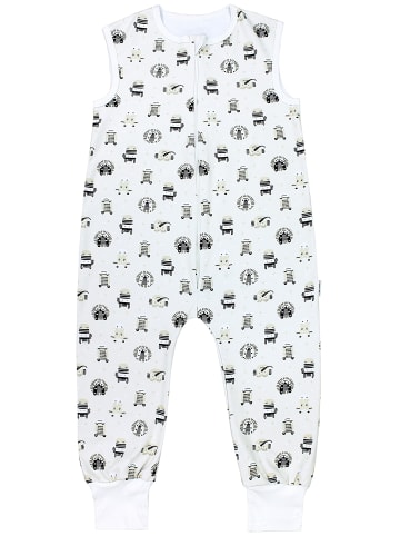 TupTam Babyschlafsack mit Beinen Unwattiert in grau Modell 1