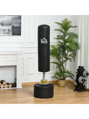 HOMCOM Standboxsack,Ø50 x 170H cm,Schwarz