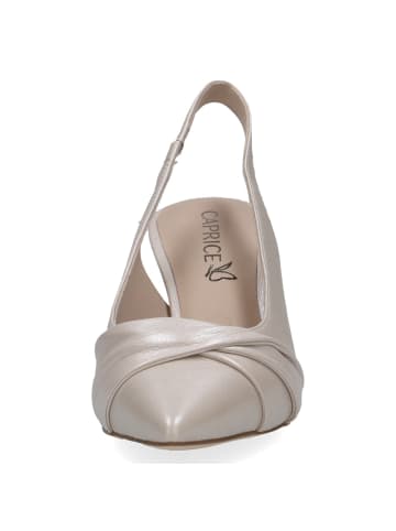 Caprice Slingpumps in Weiß