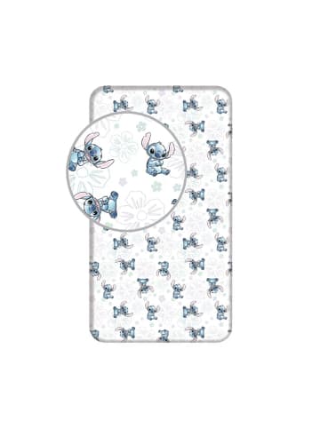 Disney Spannbettlaken Stitch Ohana White