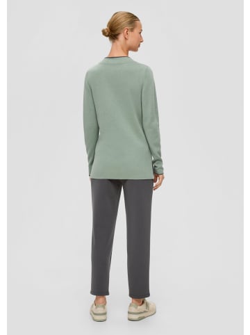 s.Oliver Strickpullover in 7210_dunkles salbeigrün