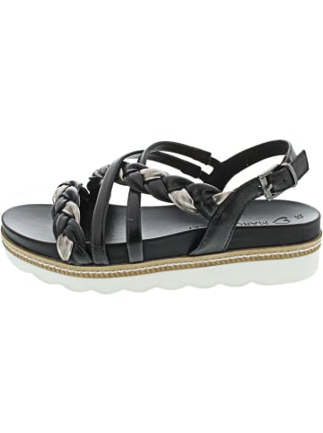 Marco Tozzi Sandale Schwarz