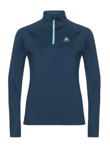 Odlo Midlayer Half Zip Shirt Essential Ceramiwarm in Dunkelblau