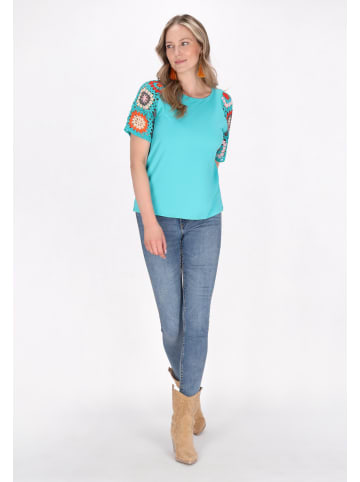 usha FESTIVAL Women T-Shirt in turquoise