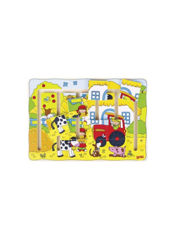 Goki Schiebepuzzle - Bauernhof - ab 3 Jahren