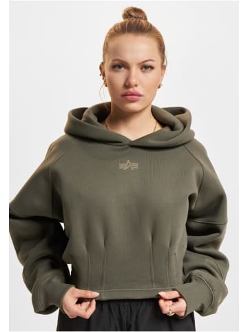 Alpha Industries Alpha Industries Kapuzenpullover in dark olive