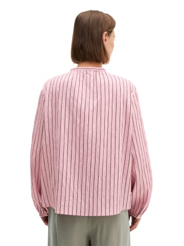 Marc O'Polo Streifenbluse regular in Light Pink