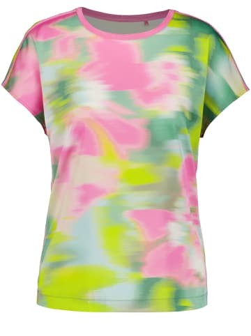 Gerry Weber T-Shirt 1/2 Arm in Lila/Pink/Grün Druck