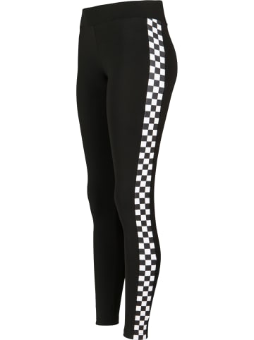 Urban Classics Leggings in blk/chess
