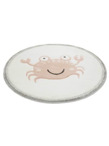 ESPRIT Teppich Crab in creme weiss rosa