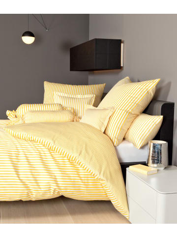 Janine Baumwoll Bettwäsche modernclassic in hellgelb