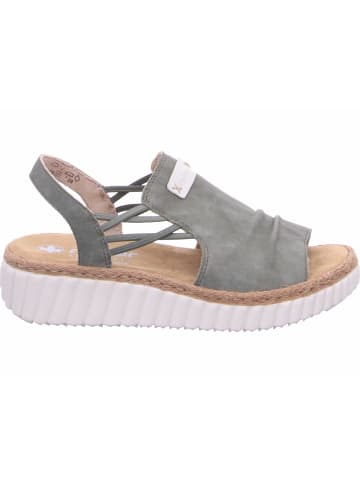 rieker Keilsandalette in grün