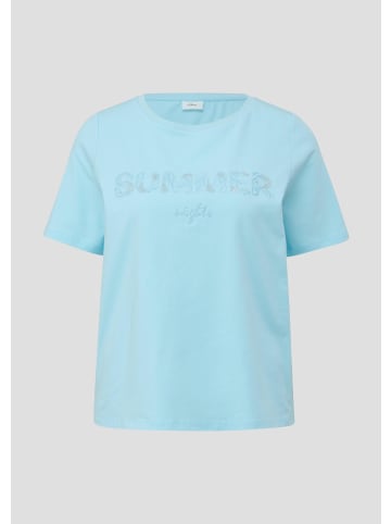 s.Oliver T-Shirt in 51D0_arktisblau