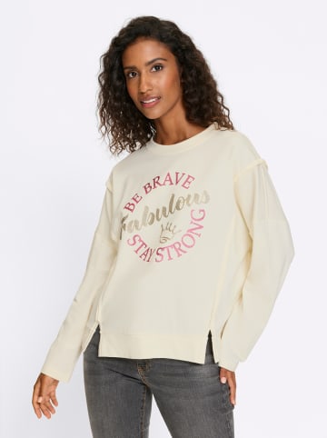 Heine Sweatshirt in champagner