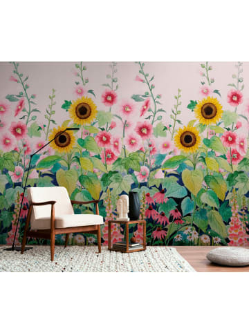 A.S. Création Tapete Sunflower Bliss in Gelb-Pink
