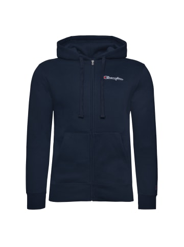 Champion Sweatjacke Hooded Full Zip C in dunkelblau