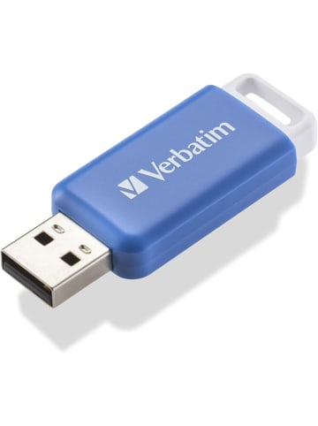 COFI 1453 DataBar USB 2.0 Stick mit Push-and-Click Mechanismus Schule und Büro in Blau