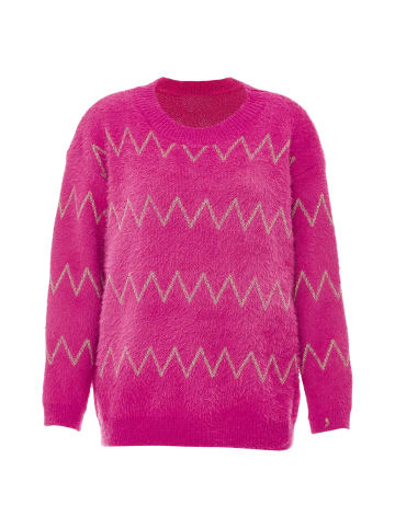 ebeeza Damen Strickpullover in Pink