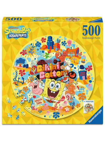 Ravensburger Puzzle 500 Teile Erwachsenenpuzzle 500 Teile - SpongeBob Schwammkopf - Spongebob Ab 12 Jahre in bunt