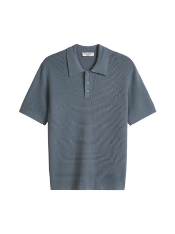 Marc O'Polo DENIM DfC Strick Poloshirt in Cadet Blue