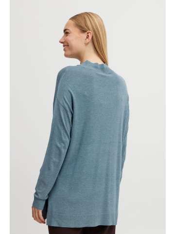 b.young Strickpullover BYMMPIMBA1 TURTLENECK - 20811919  Feinstrickpullover mit hohem Kragen in Blau