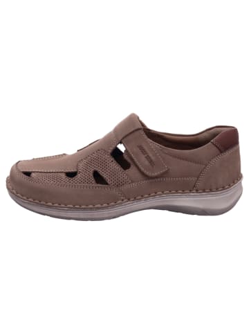 Josef Seibel Herrenslipper gelocht oder geflochten Halbschuh in  Beige
