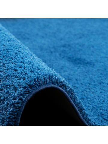 Snapstyle Hochflor Shaggy Teppich Palace in Blau