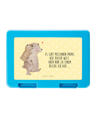 Mr. & Mrs. Panda Bento Box Papa Bär mit Spruch in Gelb Pastell