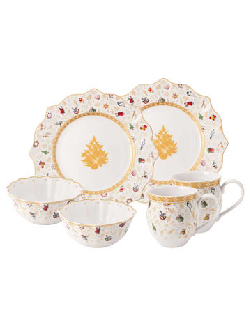 Villeroy & Boch 6er Set Frühstücks-Set Toy's Delight in bunt