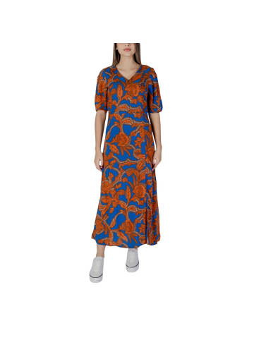 b.young Blau Damen Kleid