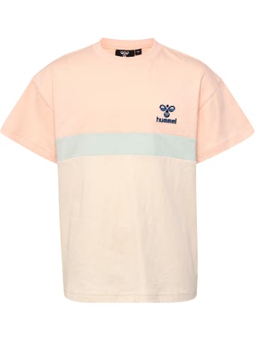 Hummel Hummel T-Shirt Hmlzoe Mädchen Atmungsaktiv in PEACH PARFAIT/PEACH PARFAIT
