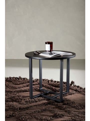 ebuy24 Couchtisch Lawton Schwarz 50 x 50 cm