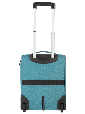 travelite Trolley Cabin 2w Bordtrolley Underseater in Petrol