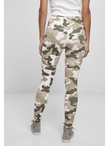 Urban Classics Leggings in duskrose camo