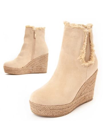 Montevita Boots Keilstiefelette Botilan43 in Beige