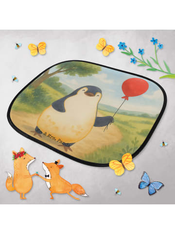 Mr. & Mrs. Panda sonnenschutz fenster Pinguin Luftballon Design ... in Weiß