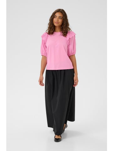 CULTURE T-shirt CUpanina Regular fit in Fuchsia Pink