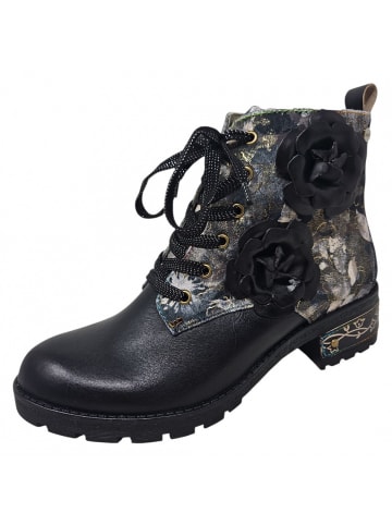 LAURA VITA Schnürstiefel  in Schwarz