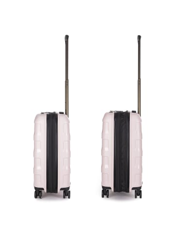 Stratic Straw + 4-Rollen Kabinentrolley 55 cm in rose