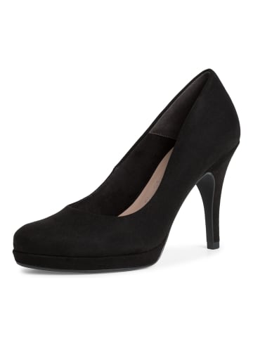 Tamaris Plateau Pumps in Schwarz